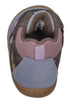 KOEL Barefoot Kinder gefütterte Booties BEAU MERINO 2.0 lavandel
