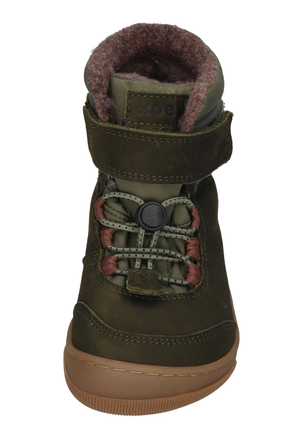KOEL KULLA WOOL TEX in extra weit green, Barfuß-Boots für Kinder, Ansicht 3