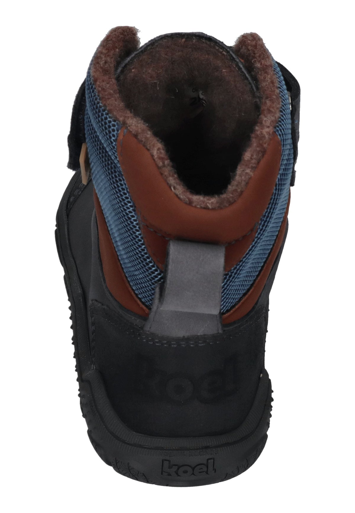 KOEL Barefoot Kinder gefütterte Boots RAVO WOOL TEX blue
