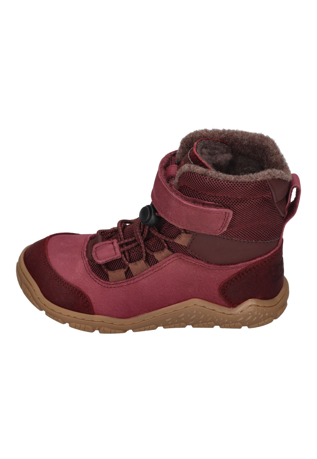 KOEL RAVO WOOL TEX in bordo, Barfuß-Boots für Kinder, Ansicht 2