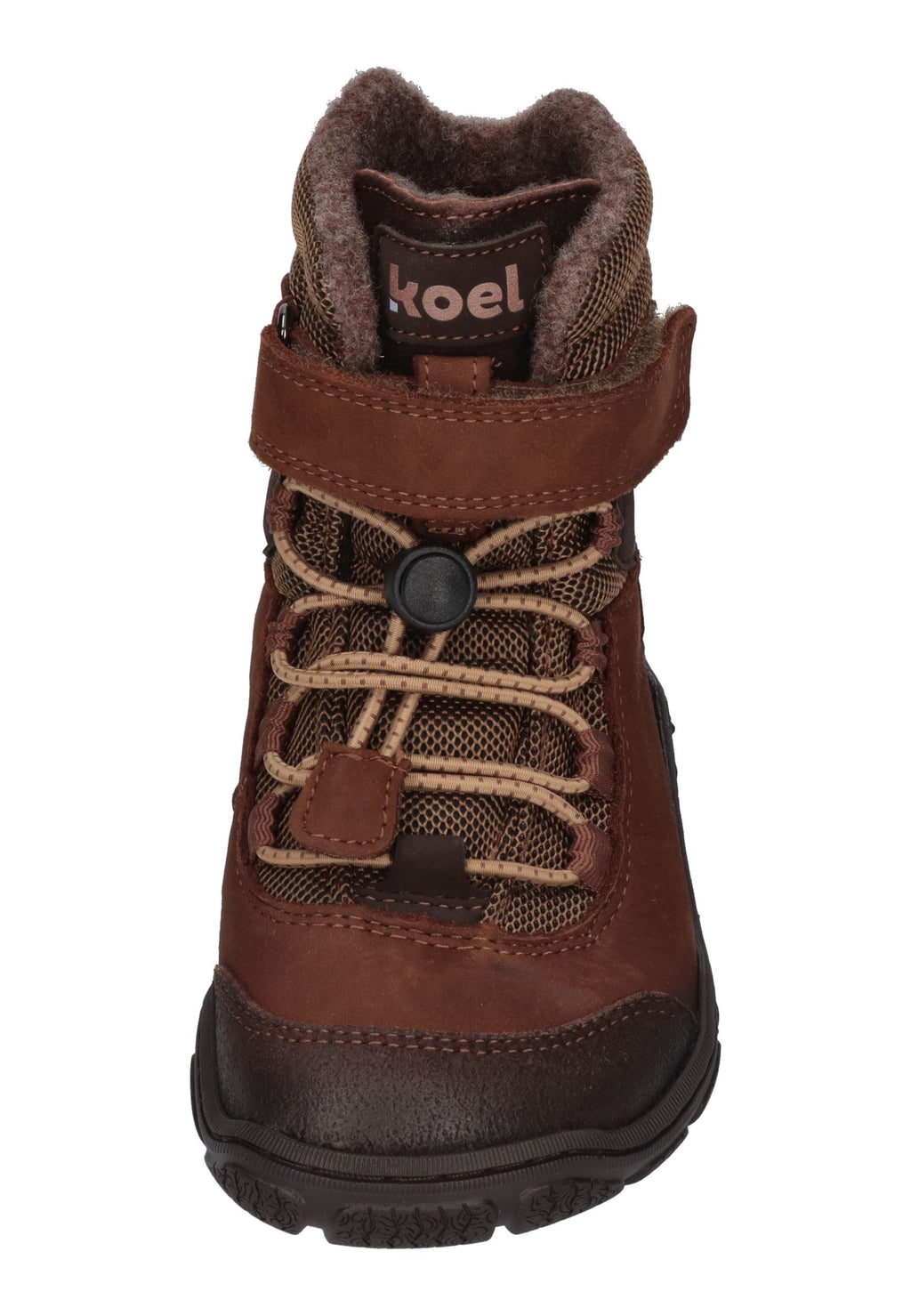 KOEL RAVO WOOL TEX in brown, Barfuß-Boots für Kinder, Ansicht 3
