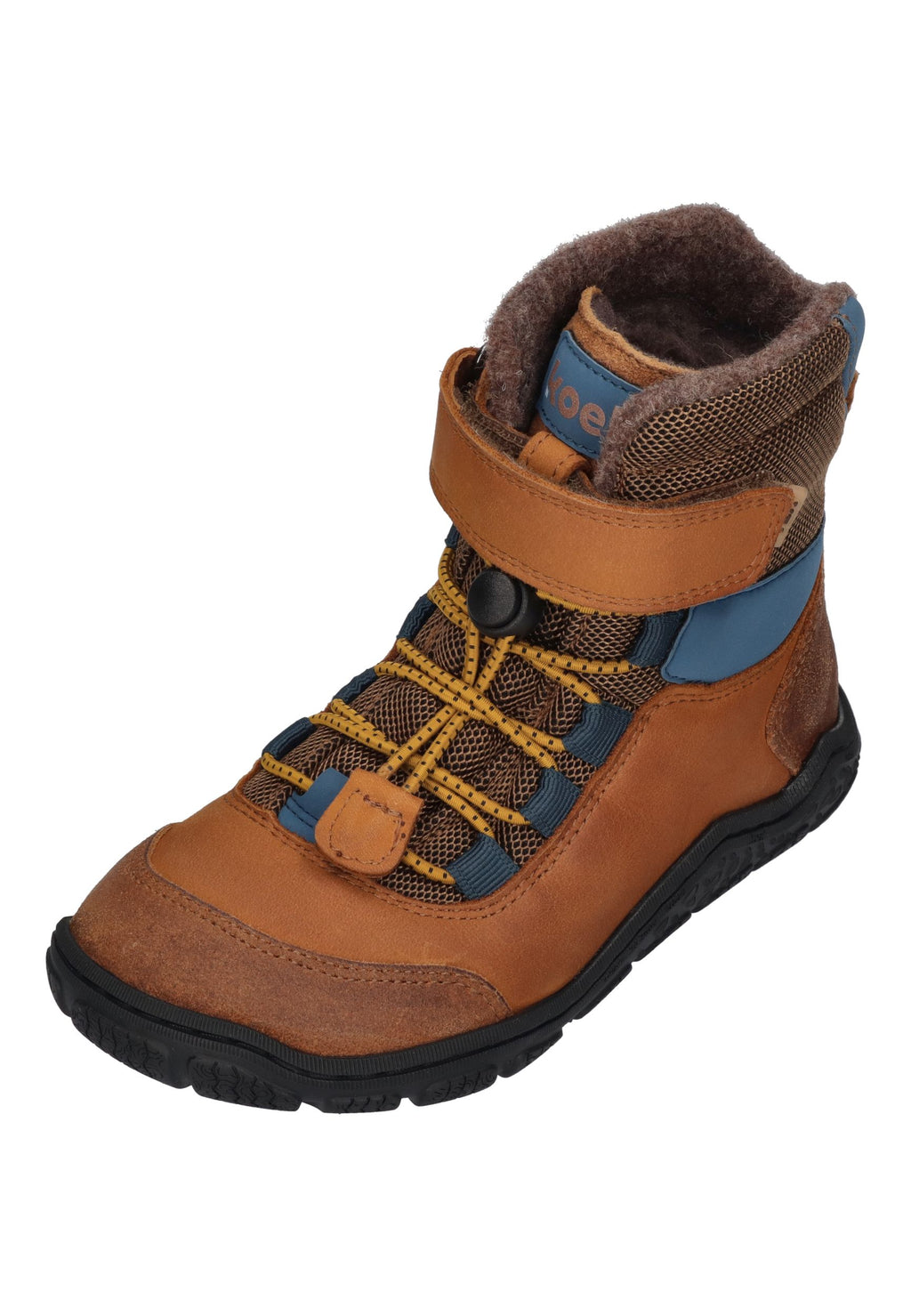 KOEL RAVO WOOL TEX in miel, Barfuß-Boots für Kinder