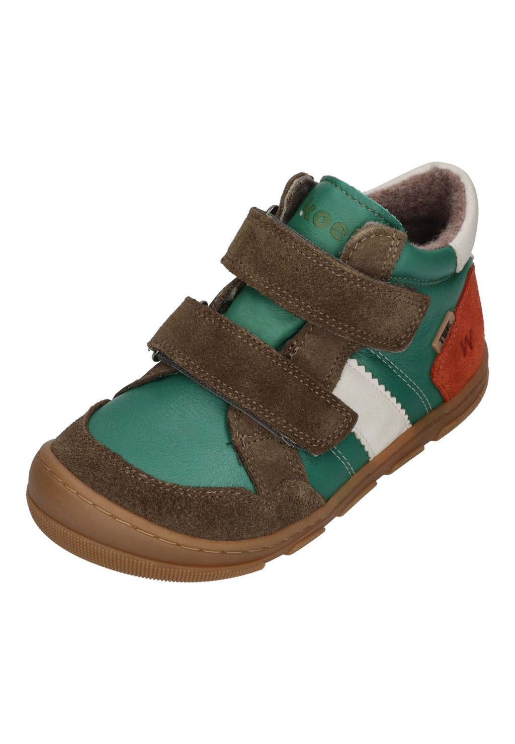KOEL Barefoot Kinder Übergangsschuhe KABRIEL 3.0 TEX MERINO extra weit green