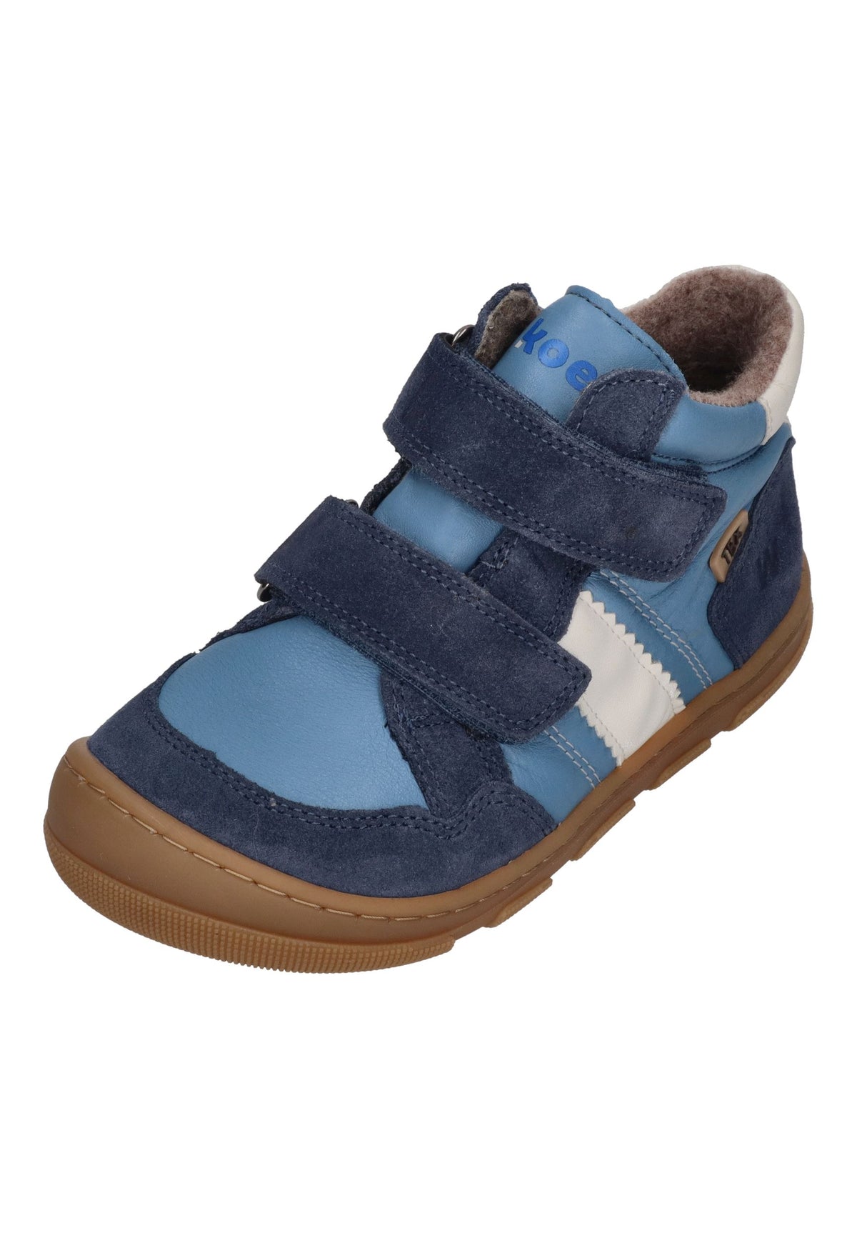 KOEL Barefoot Kinder Übergangsschuhe KABRIEL 3.0 MERINO extra weit jeans