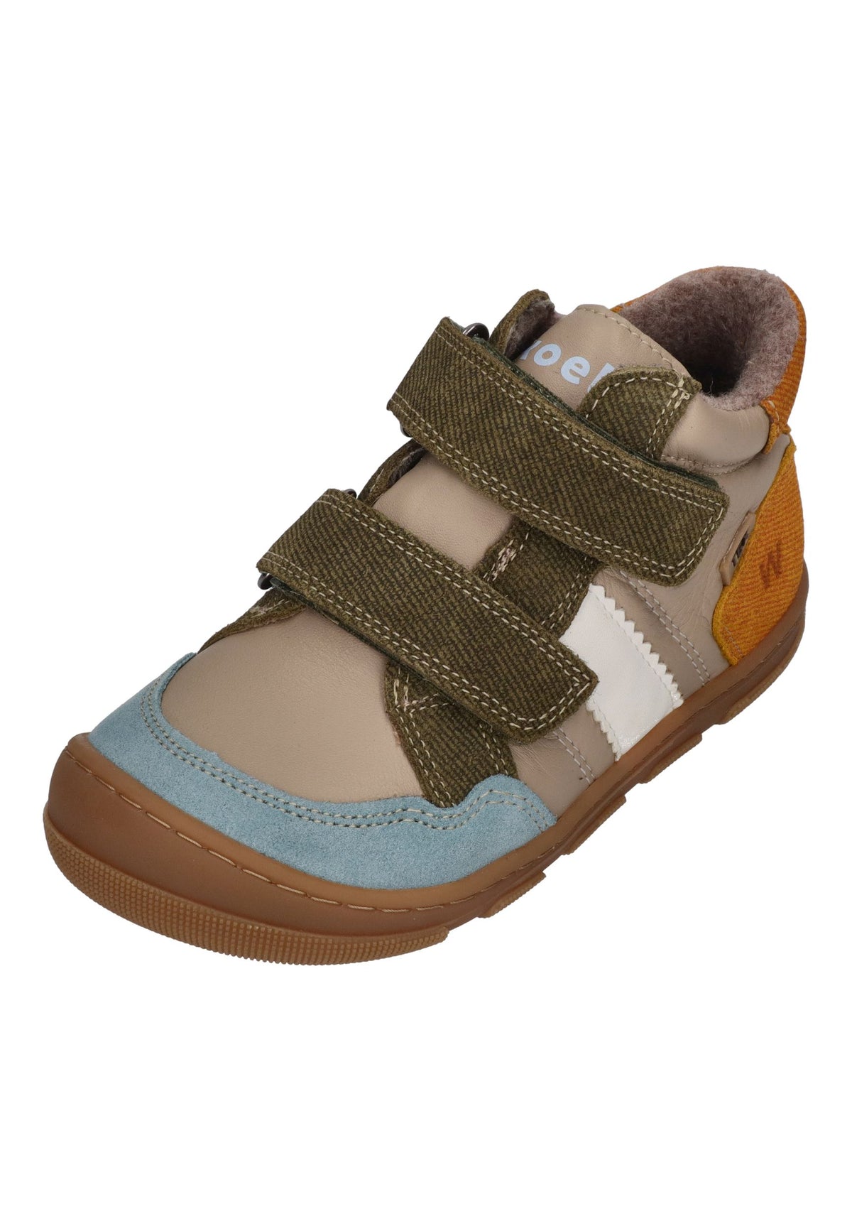 KOEL Barefoot Kinder Übergangsschuhe KABRIEL 3.0 SUEDE extra weit taupe