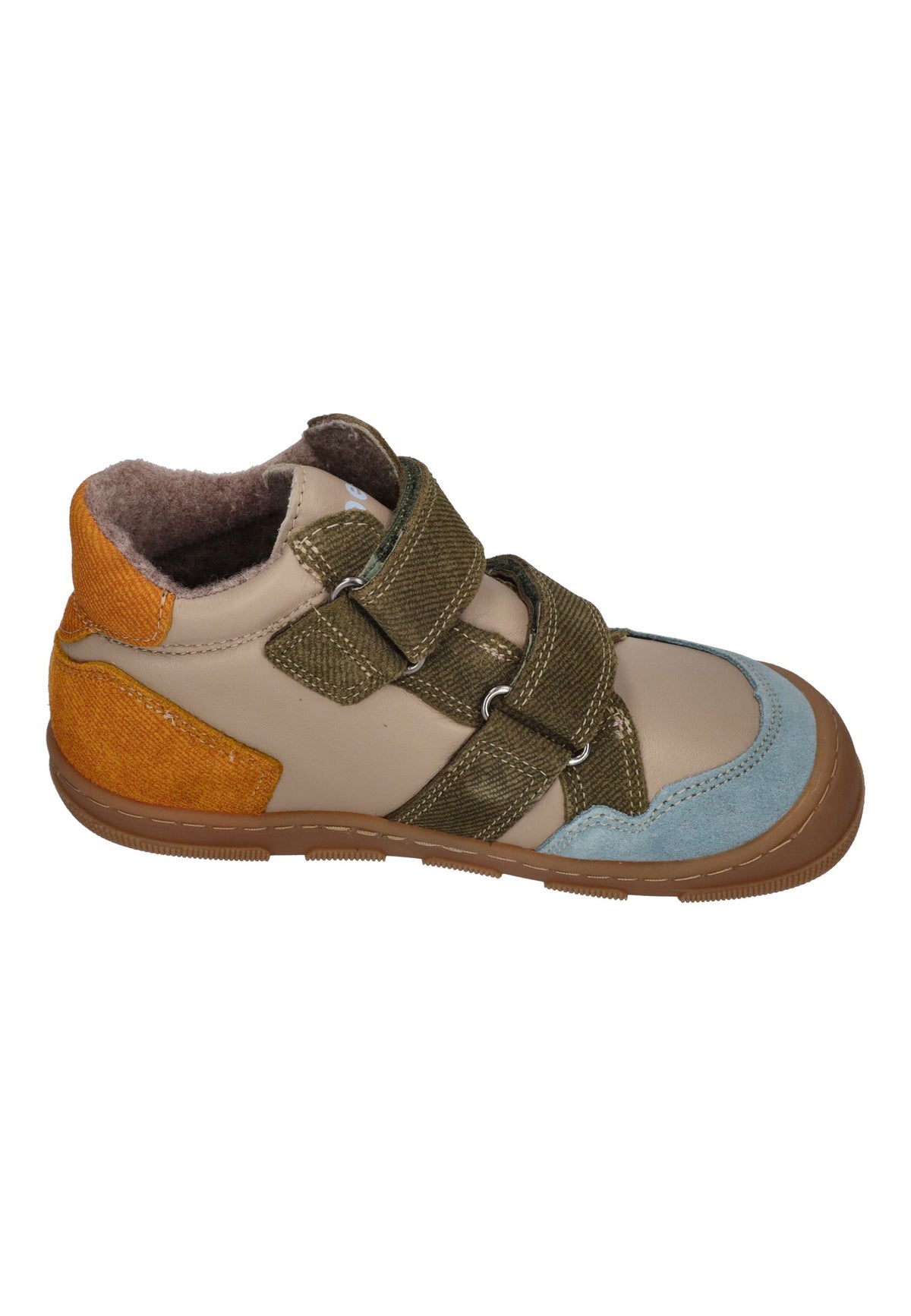 KOEL Barefoot Kinder Übergangsschuhe KABRIEL 3.0 SUEDE extra weit taupe