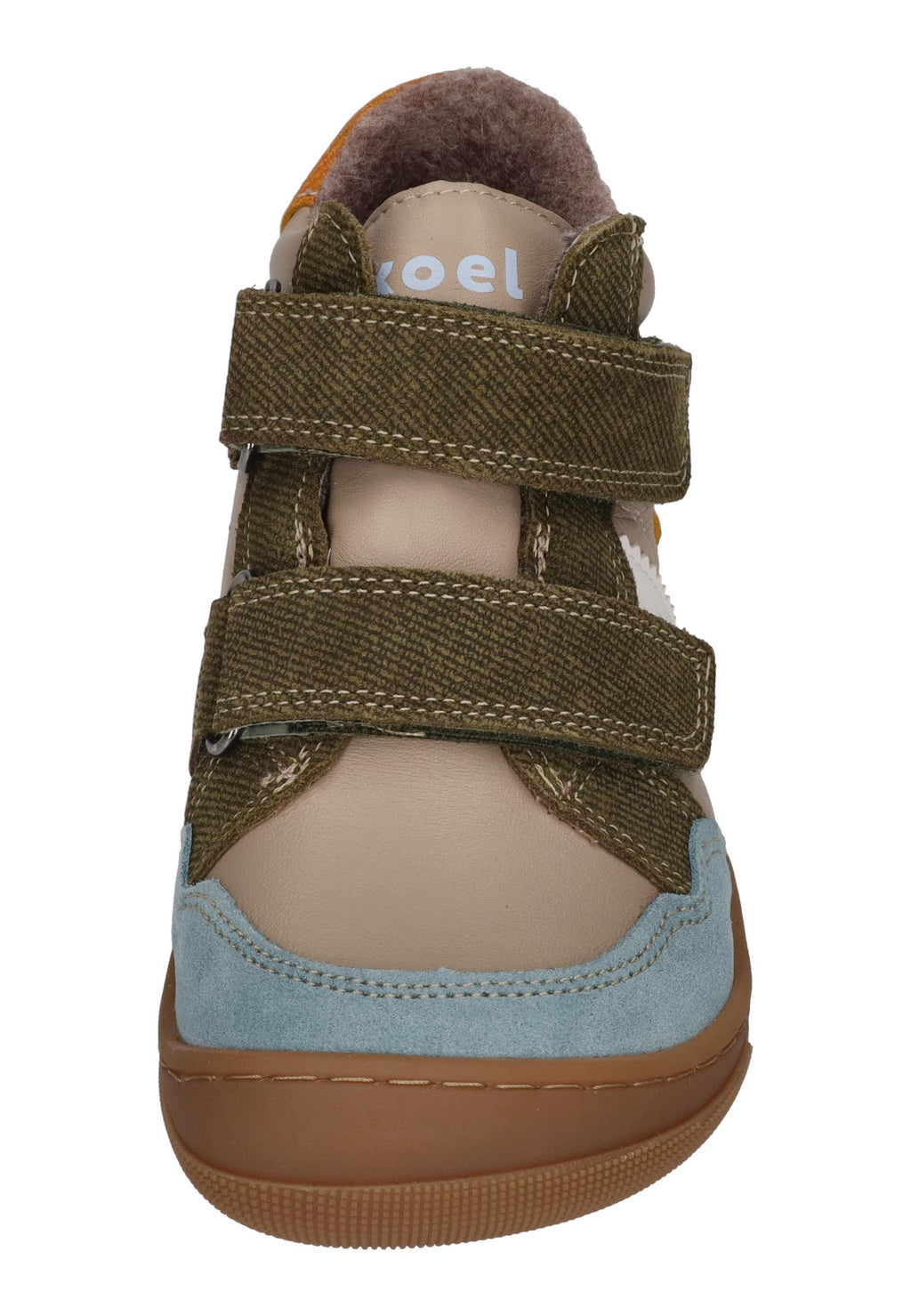 KOEL Barefoot Kinder Übergangsschuhe KABRIEL 3.0 TEX SUEDE extra weit taupe