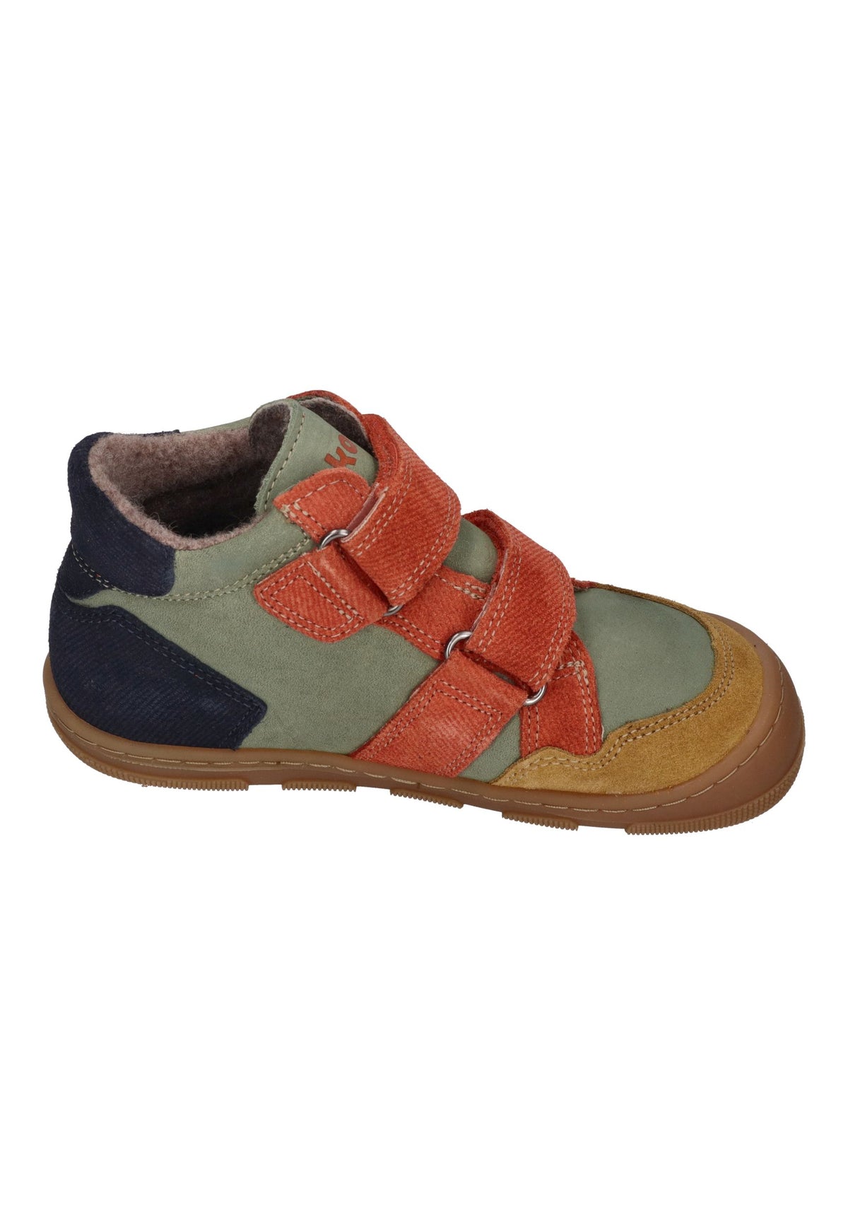 KOEL Barefoot Kinder Übergangsschuhe KABRIEL 3.0 TEX SUEDE extra weit green