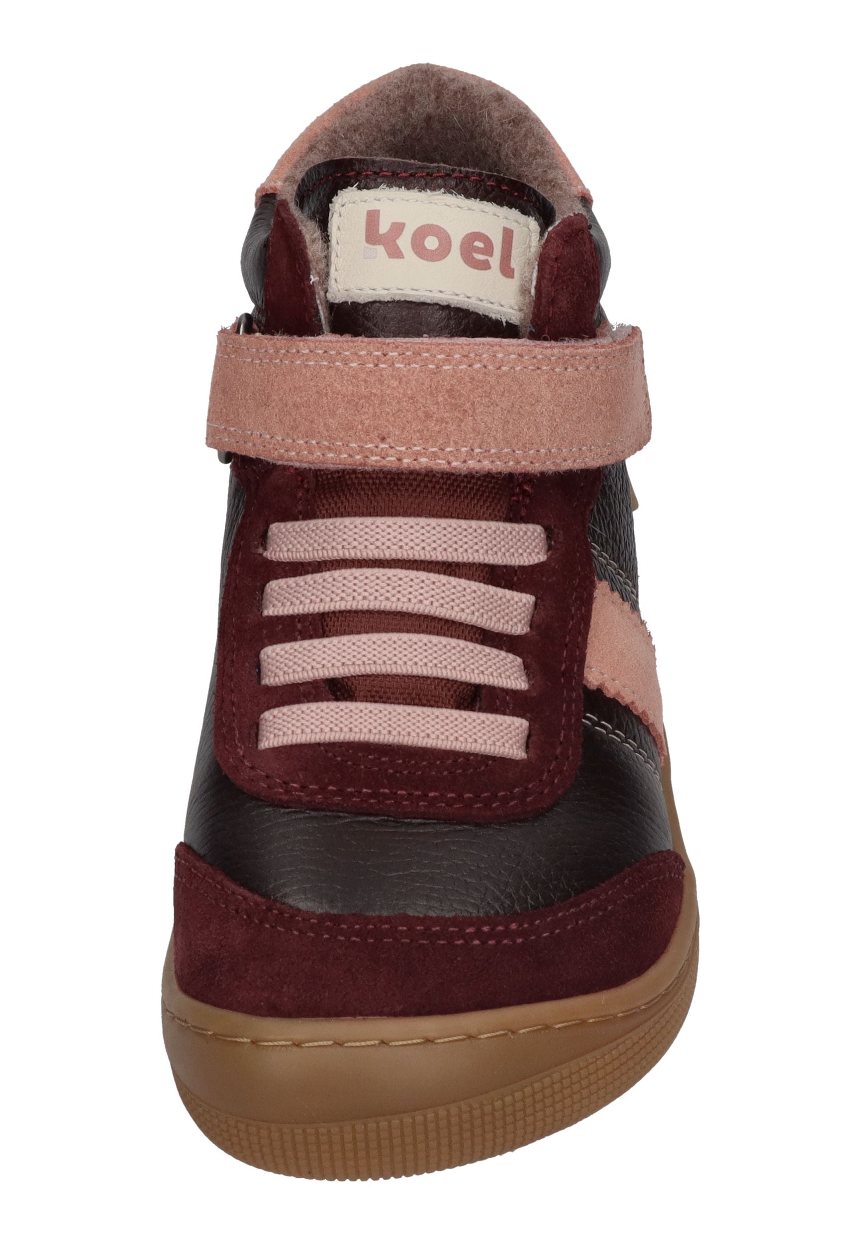 KOEL Barefoot Kinder Übergangsschuhe Sneakers DANIEL 3.0 SUEDE bordo