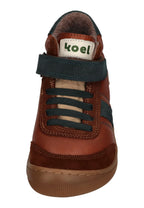 KOEL Barefoot Kinder Übergangsschuhe Sneakers DANIEL 3.0 SUEDE cognac