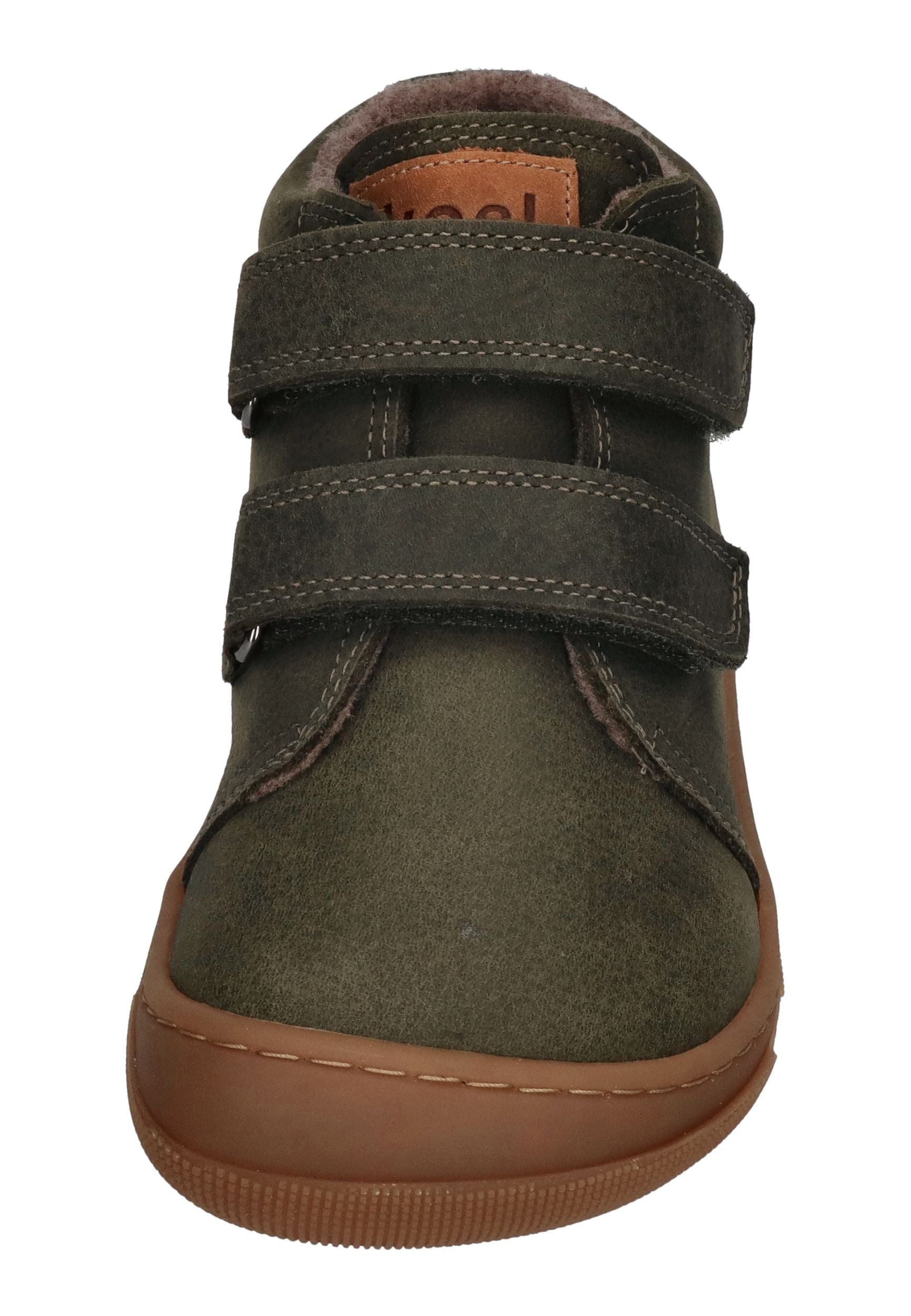 KOEL Barefoot Kinder Übergangsschuhe Sneakers KARI WOOL extra weit green