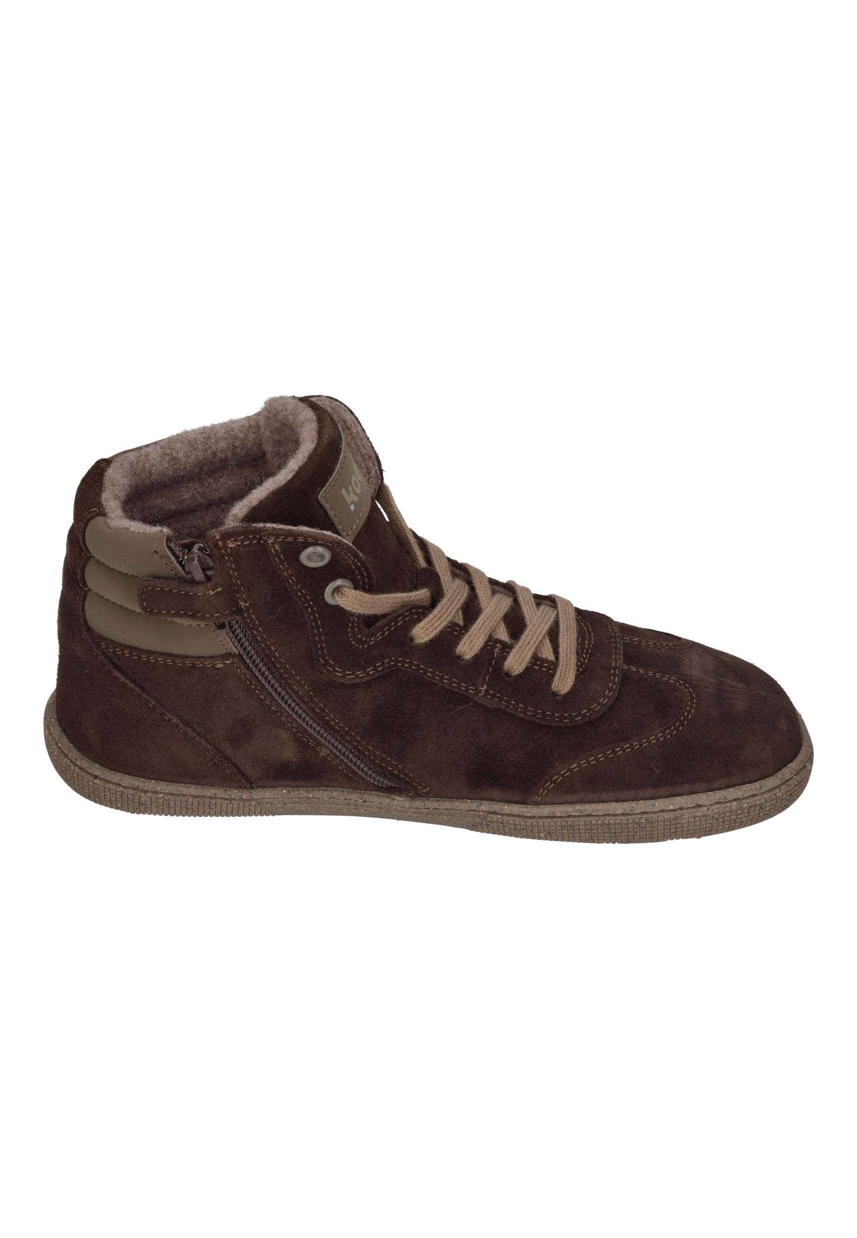 KOEL Barefoot Kinder Übergangsschuhe Sneakers bis Größe 41 DREW FELT brown