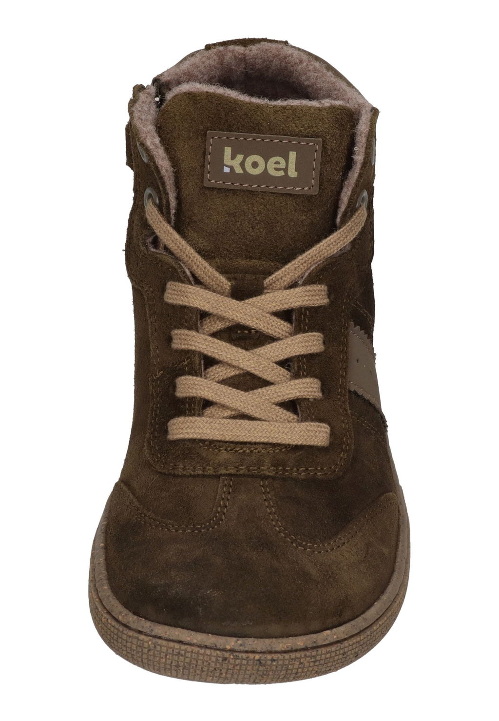 KOEL Barefoot Kinder Übergangsschuhe Sneakers bis Größe 41 DREW FELT green
