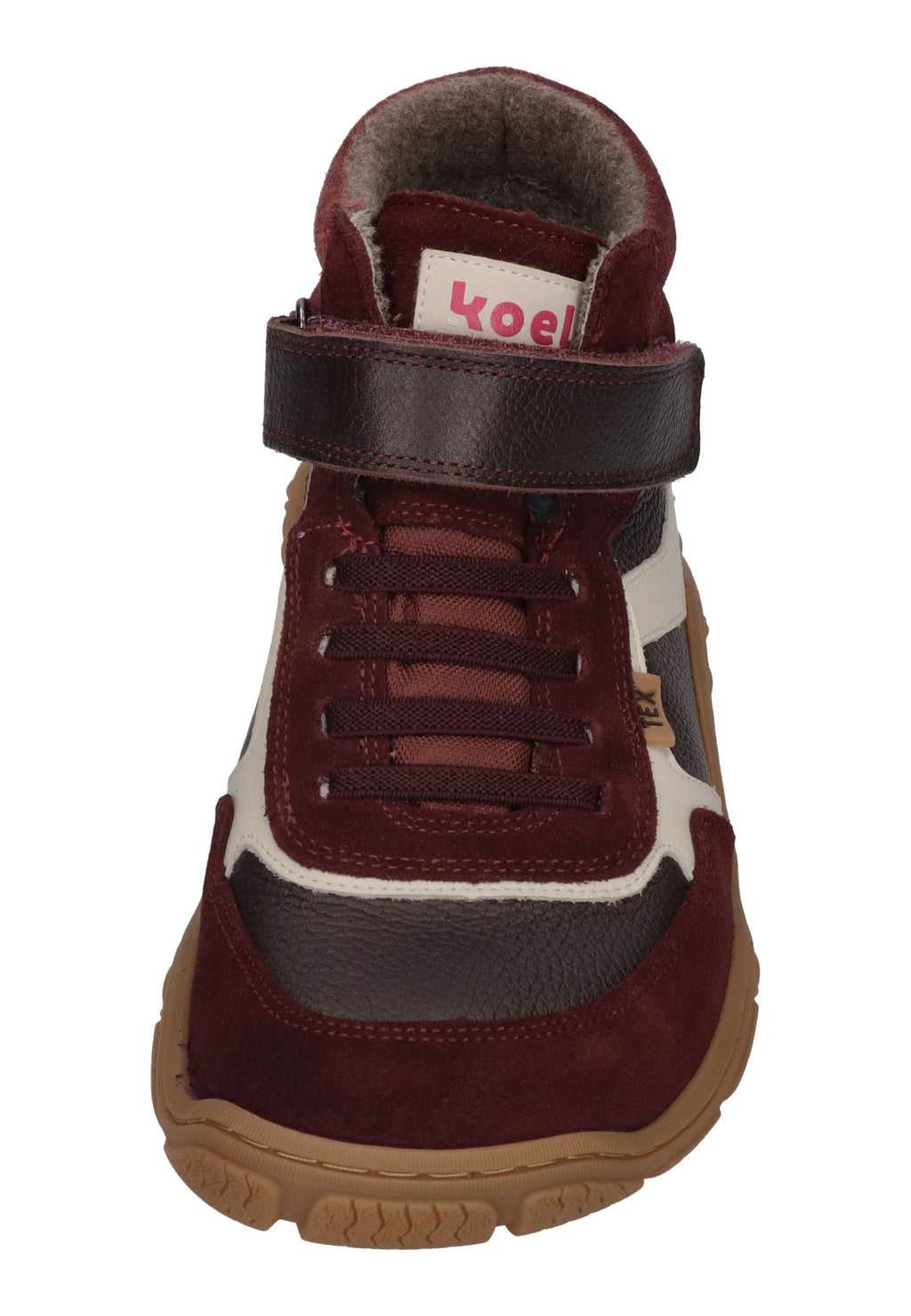 KOEL Barefoot Kinder Übergangsschuhe bis Gr. 41 Booties RAMI WOOL TEX bordo