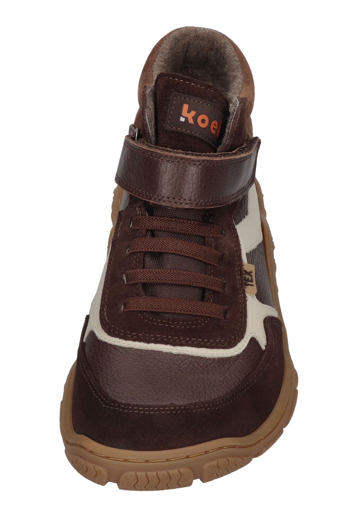 KOEL Barefoot Kinder Übergangsschuhe bis Gr. 41 Booties RAMI WOOL TEX brown