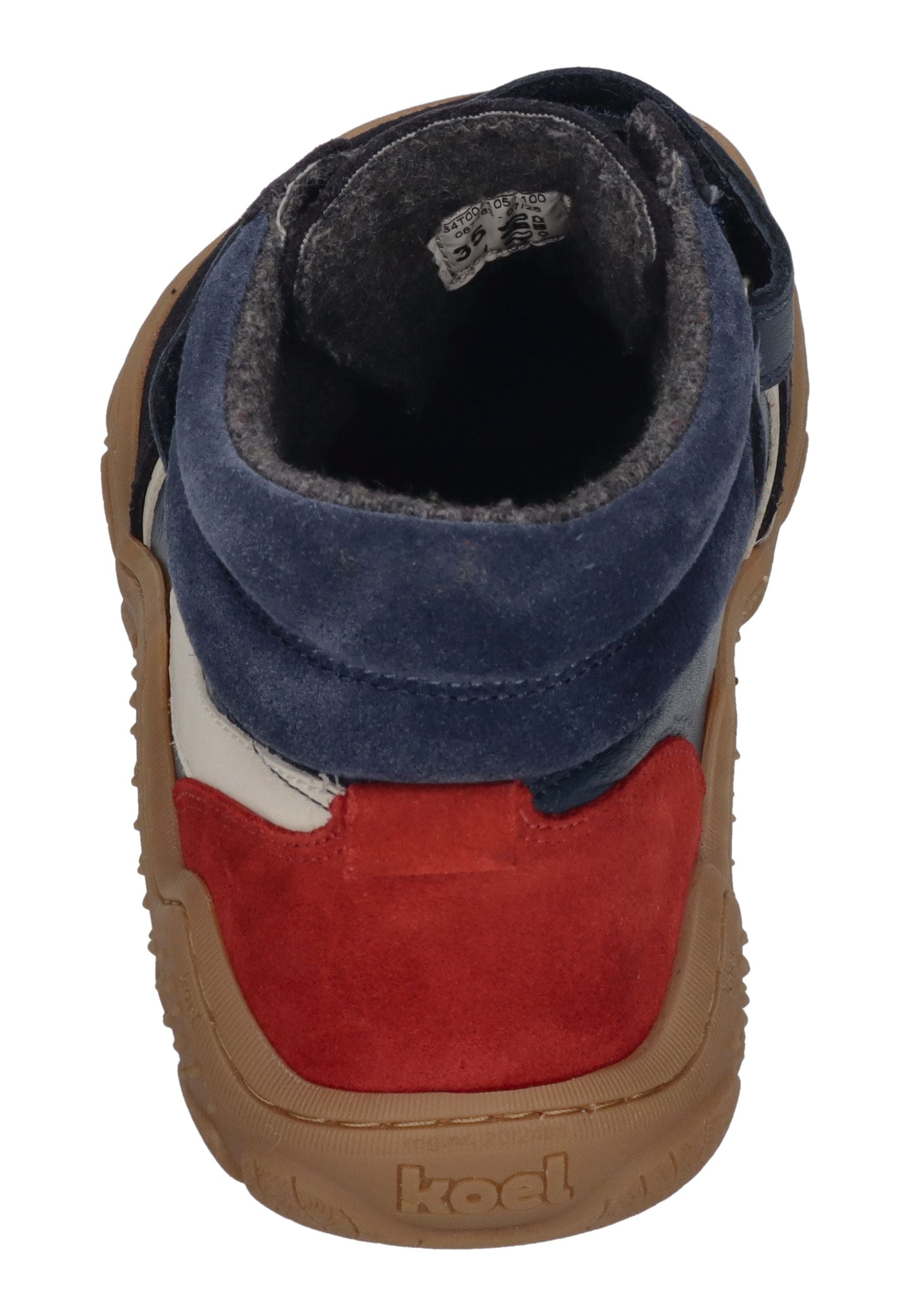KOEL Barefoot Kinder Übergangsschuhe bis Gr. 41 Booties RAMI WOOL TEX navy