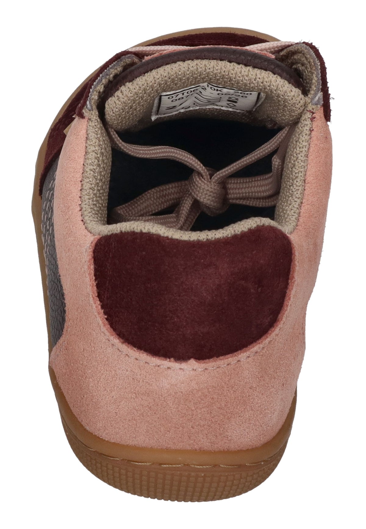 KOEL Barefoot Kinder wasserabweisende Sneakers DION TEX bordo