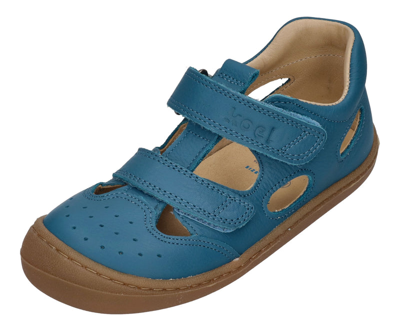 KOEL Barefoot Kinderschuhe - BEP NAPPA - turquoise