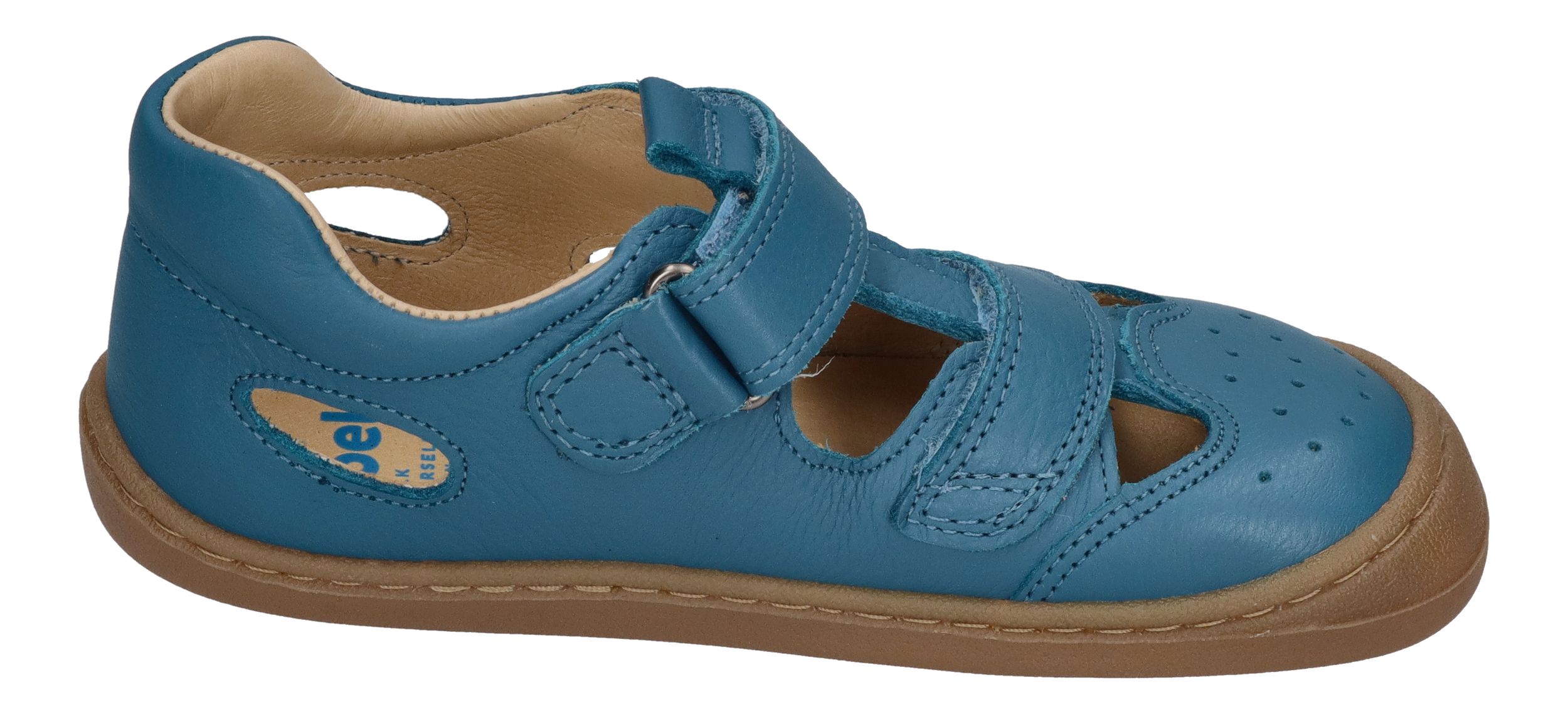 KOEL Barefoot Kinderschuhe - BEP NAPPA - turquoise