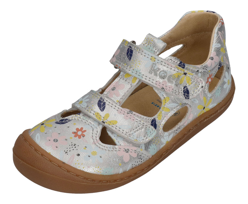 KOEL Barefoot Kinderschuhe - BEP PRINTS - silver