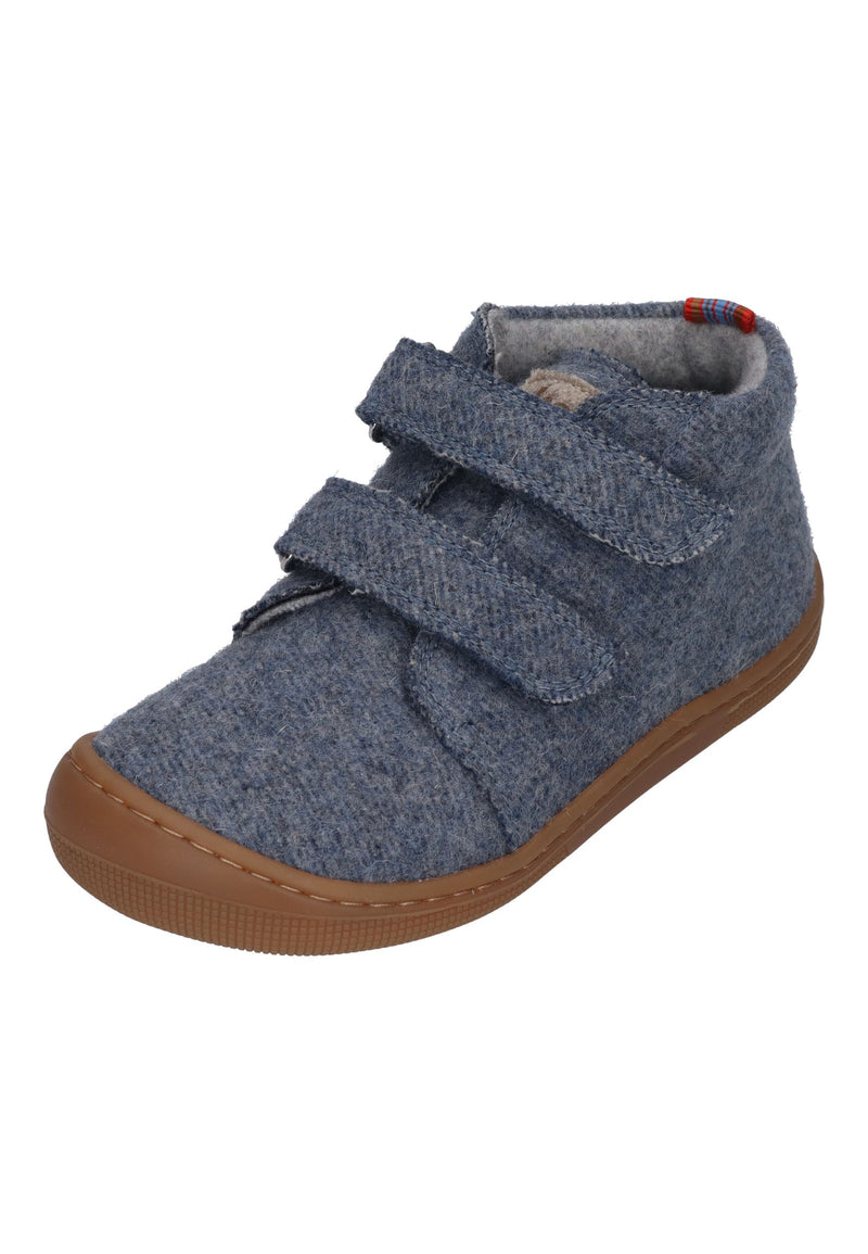 KOEL Barefoot Kinderschuhe Booties DON MERINO - jeans