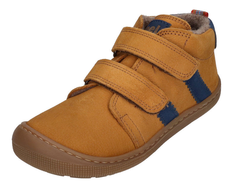 KOEL Barefoot Kinderschuhe - DAVID HYDRO FELT - cognac