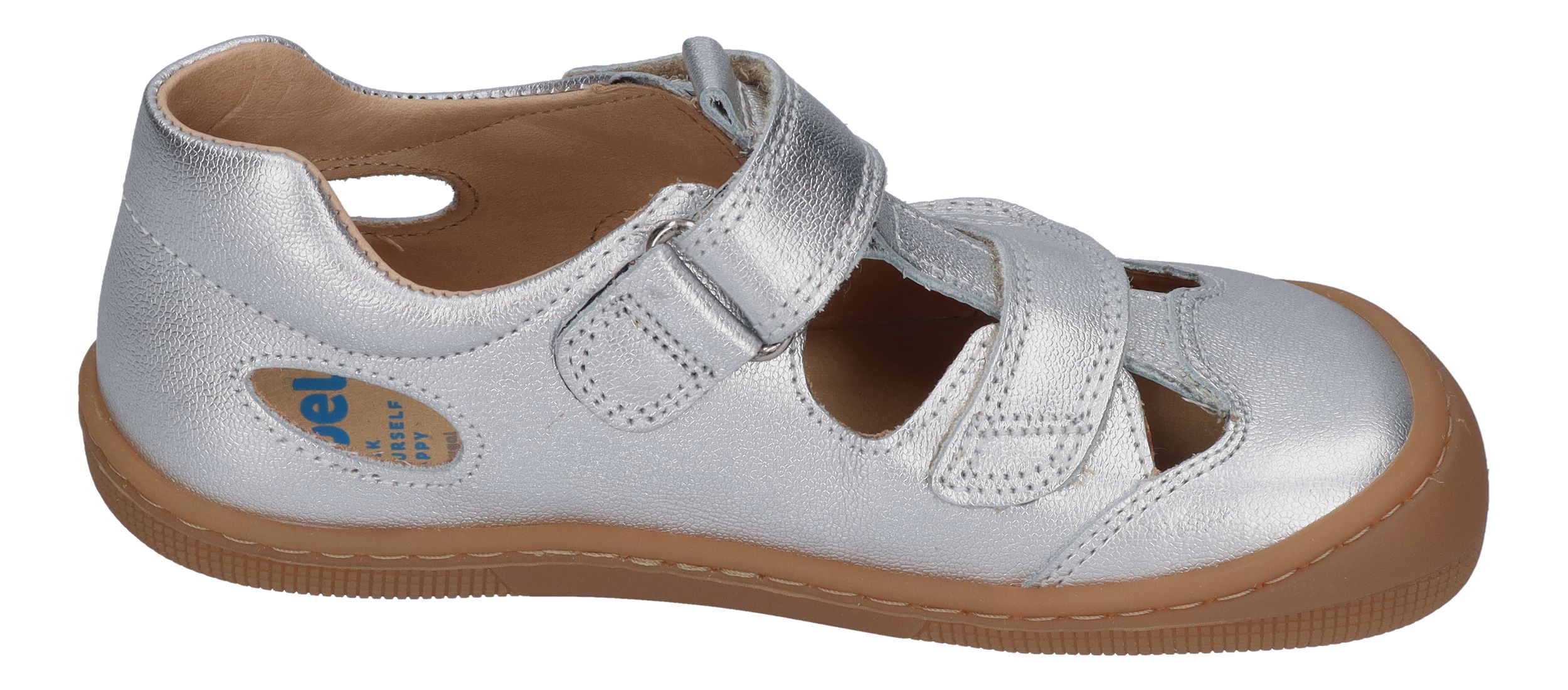 KOEL Barefoot Kinderschuhe - DEEN METALIC - silver