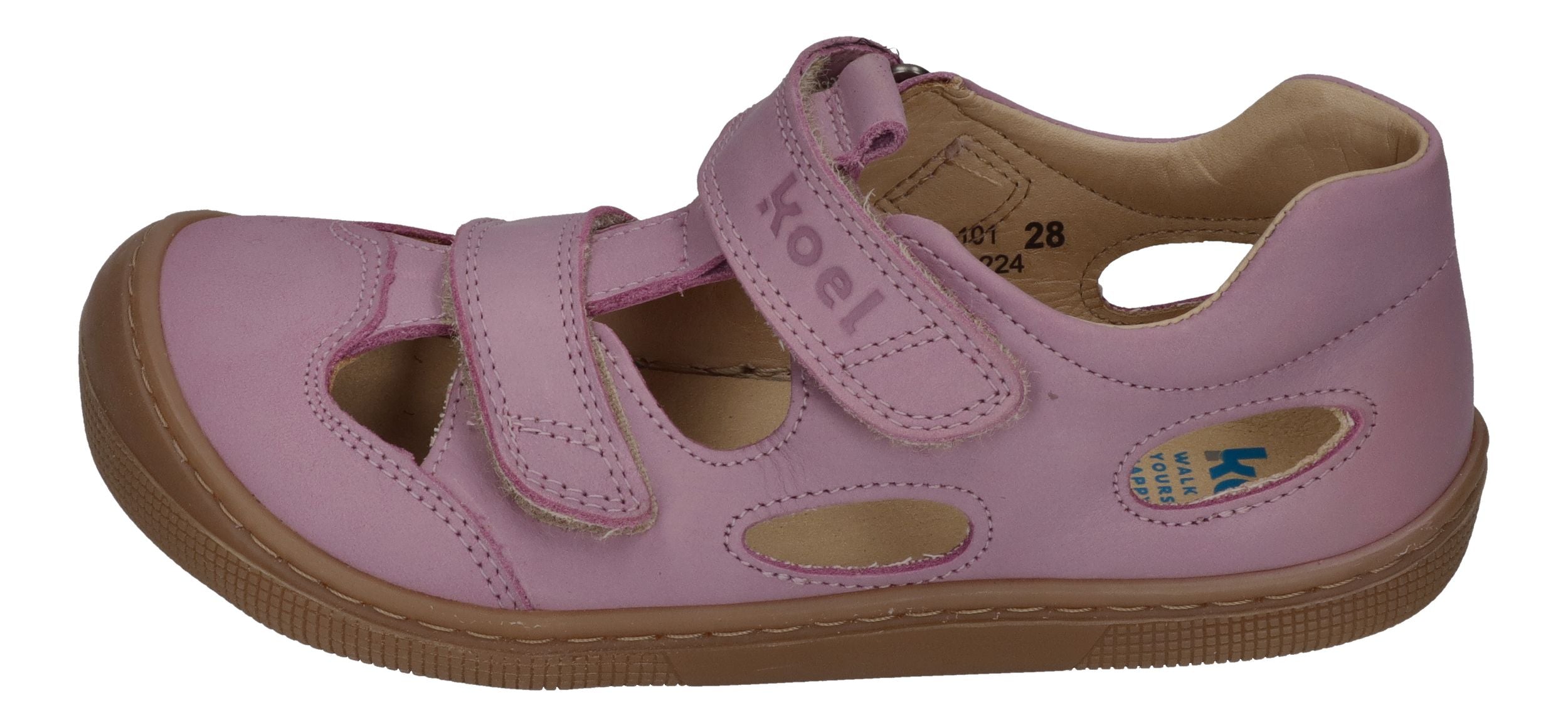 KOEL Barefoot Kinderschuhe - DEEN NAPPA - lavandel