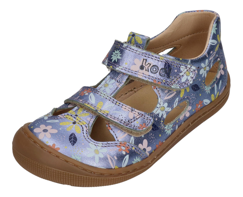 KOEL Barefoot Kinderschuhe - DEEN PRINT - lavandel