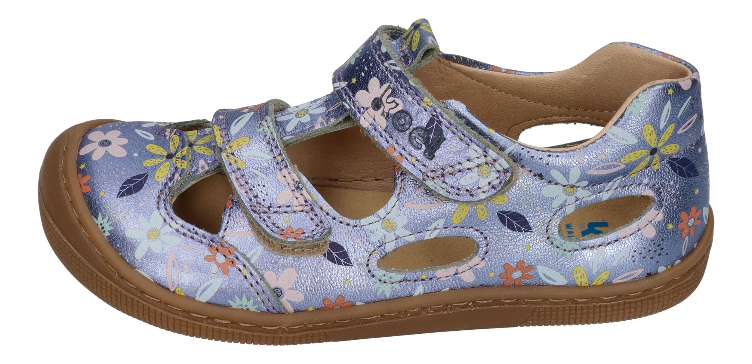 KOEL Barefoot Kinderschuhe - DEEN PRINT - lavandel