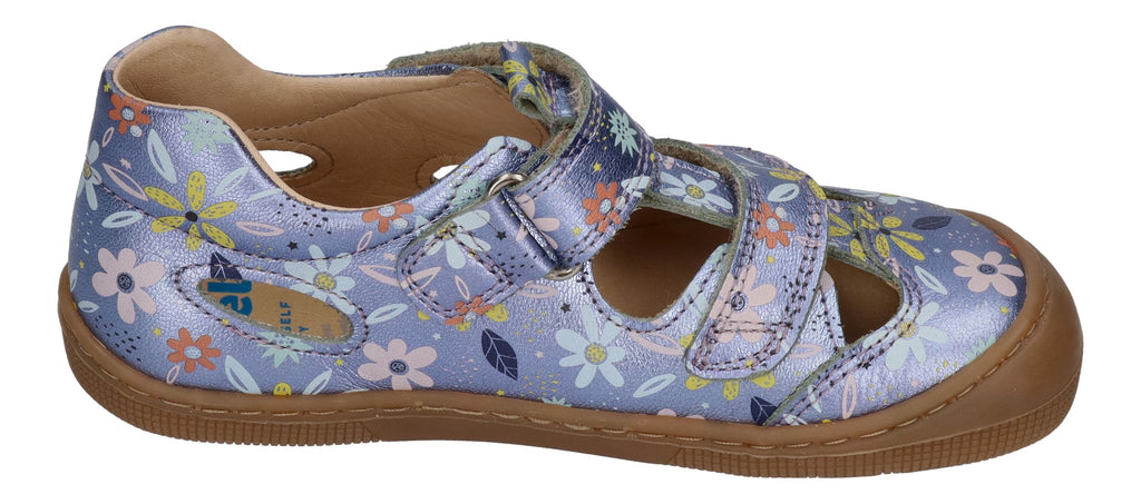 KOEL Barefoot Kinderschuhe - DEEN PRINT - lavandel