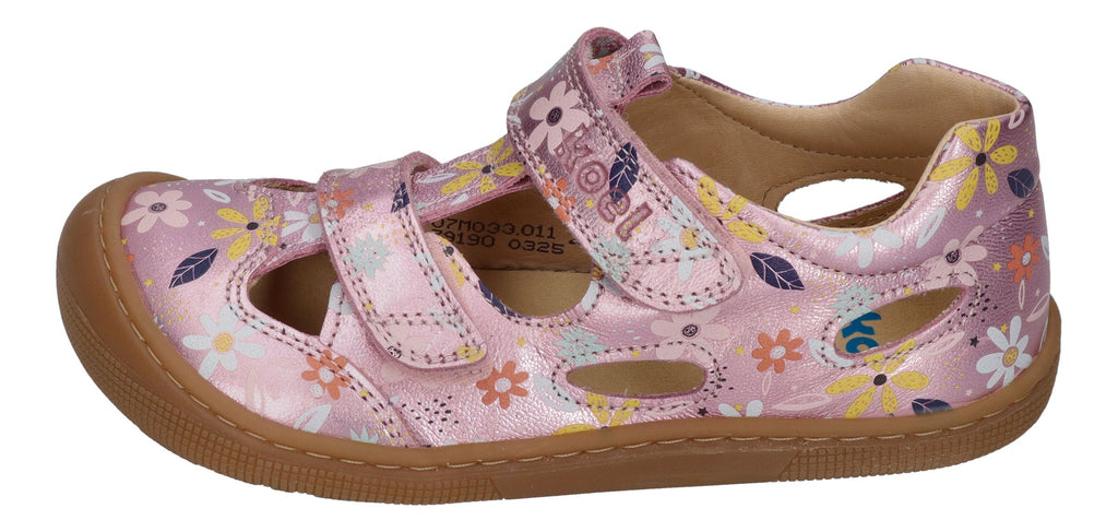 KOEL Barefoot Kinderschuhe - DEEN PRINT - pink