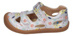KOEL Barefoot Kinderschuhe - DEEN PRINT - silver