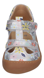 KOEL Barefoot Kinderschuhe - DEEN PRINT - silver