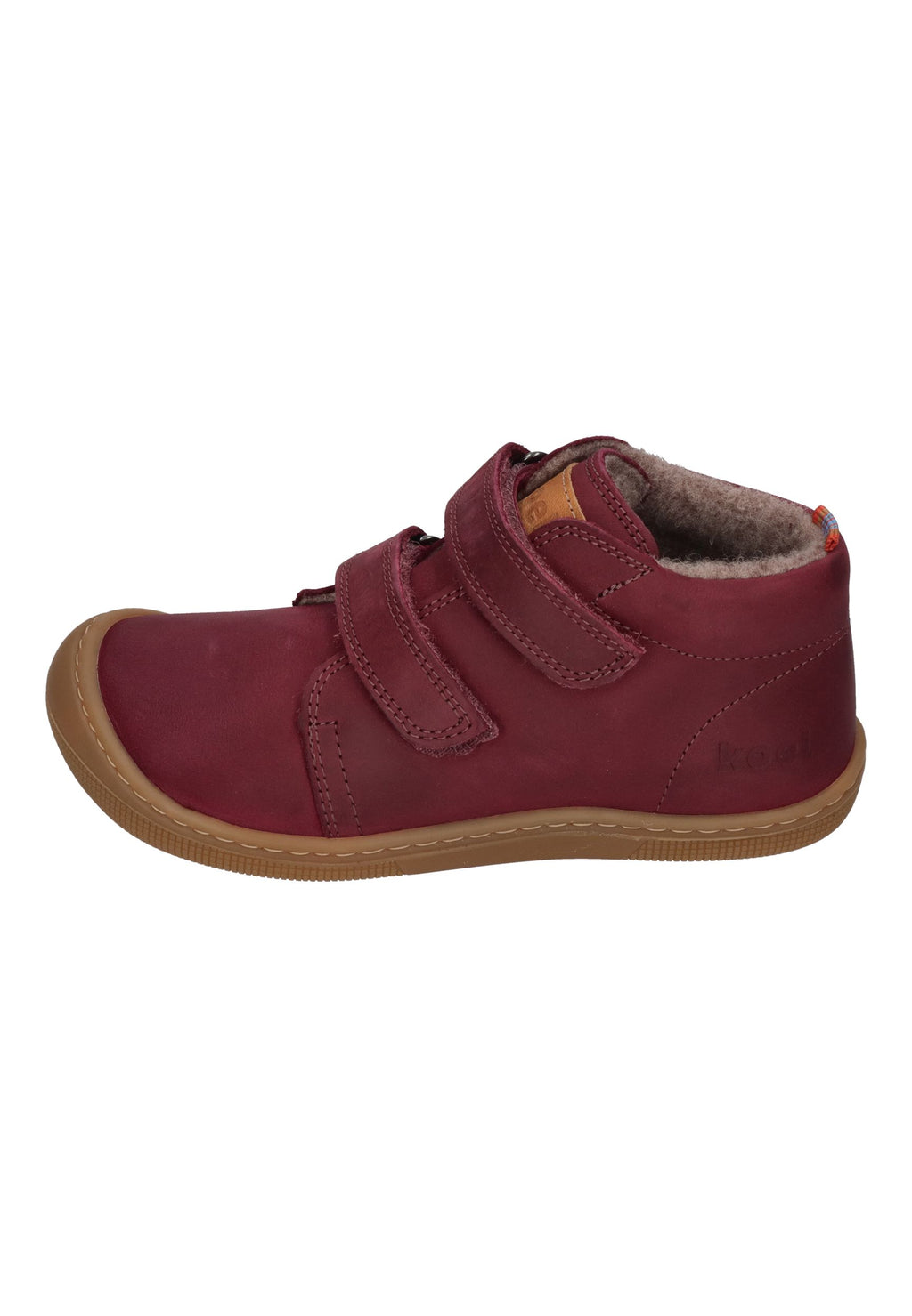 KOEL Barefoot Kinderschuhe DON HYDRO FELT LINING bordo