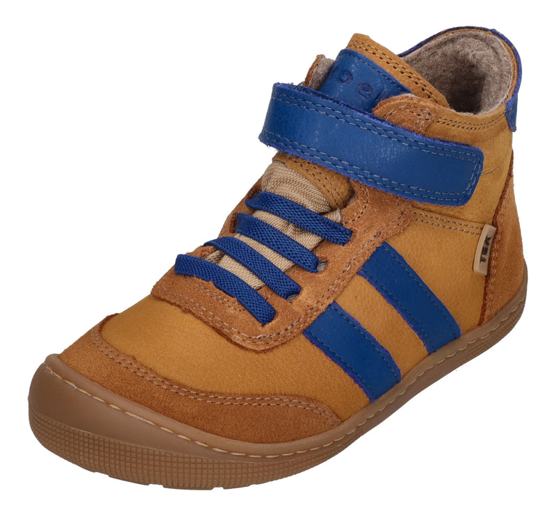 KOEL Barefoot Kinderschuhe DANIEL 2.0 WP Felt - cognac