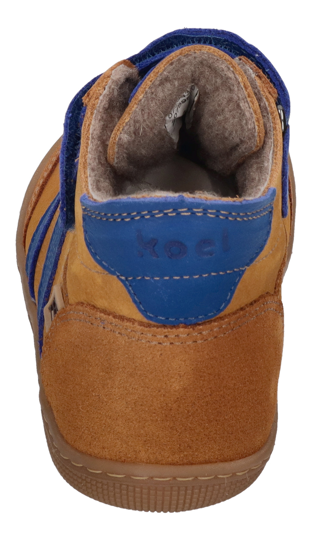 KOEL Barefoot Kinderschuhe DANIEL 2.0 WP Felt - cognac