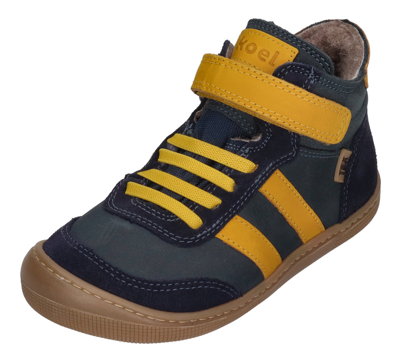 KOEL Barefoot Kinderschuhe DANIEL 2.0 WP Felt - blue