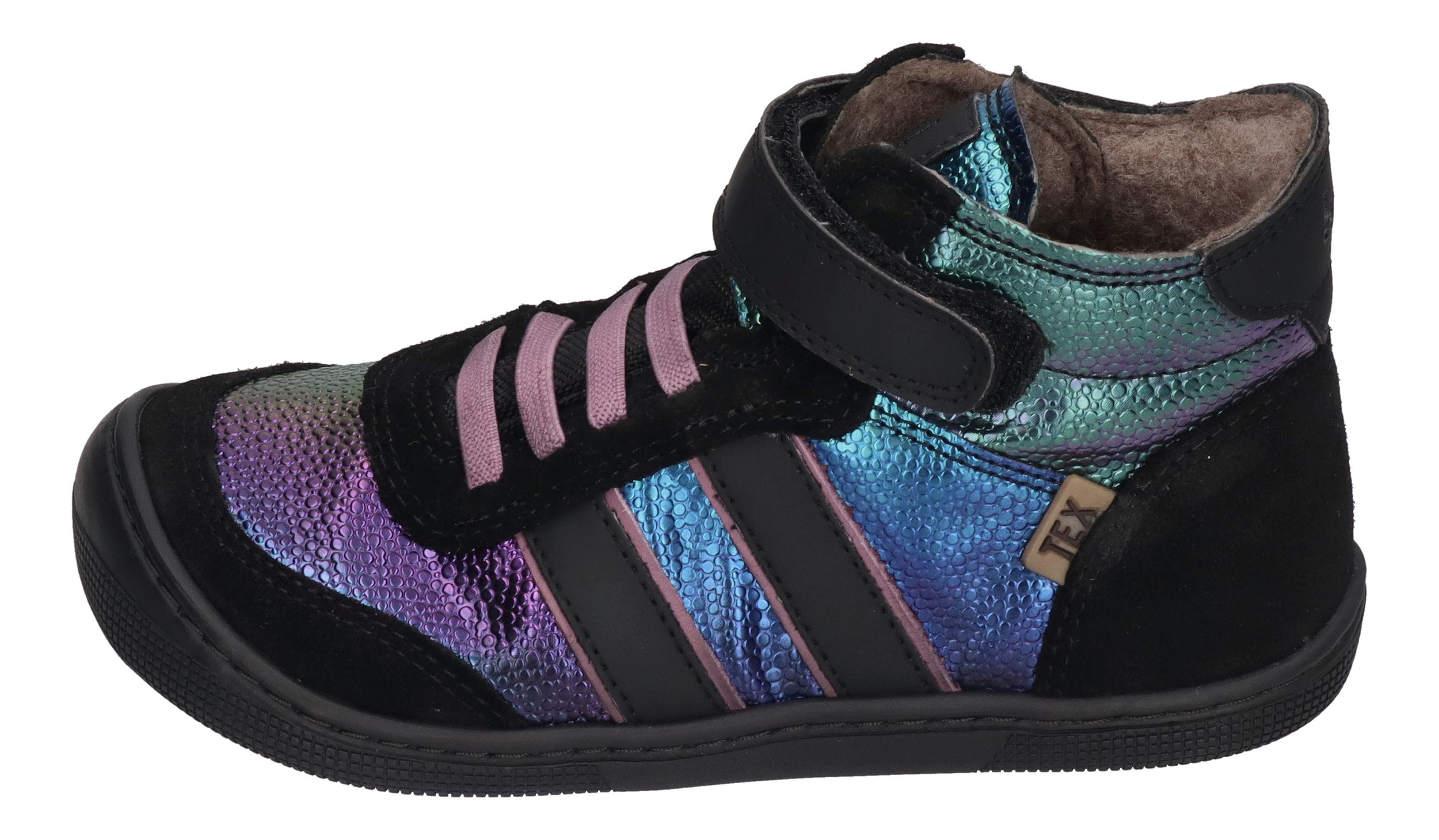 KOEL Barefoot Kinderschuhe DANIEL 2.0 WP Felt - purple