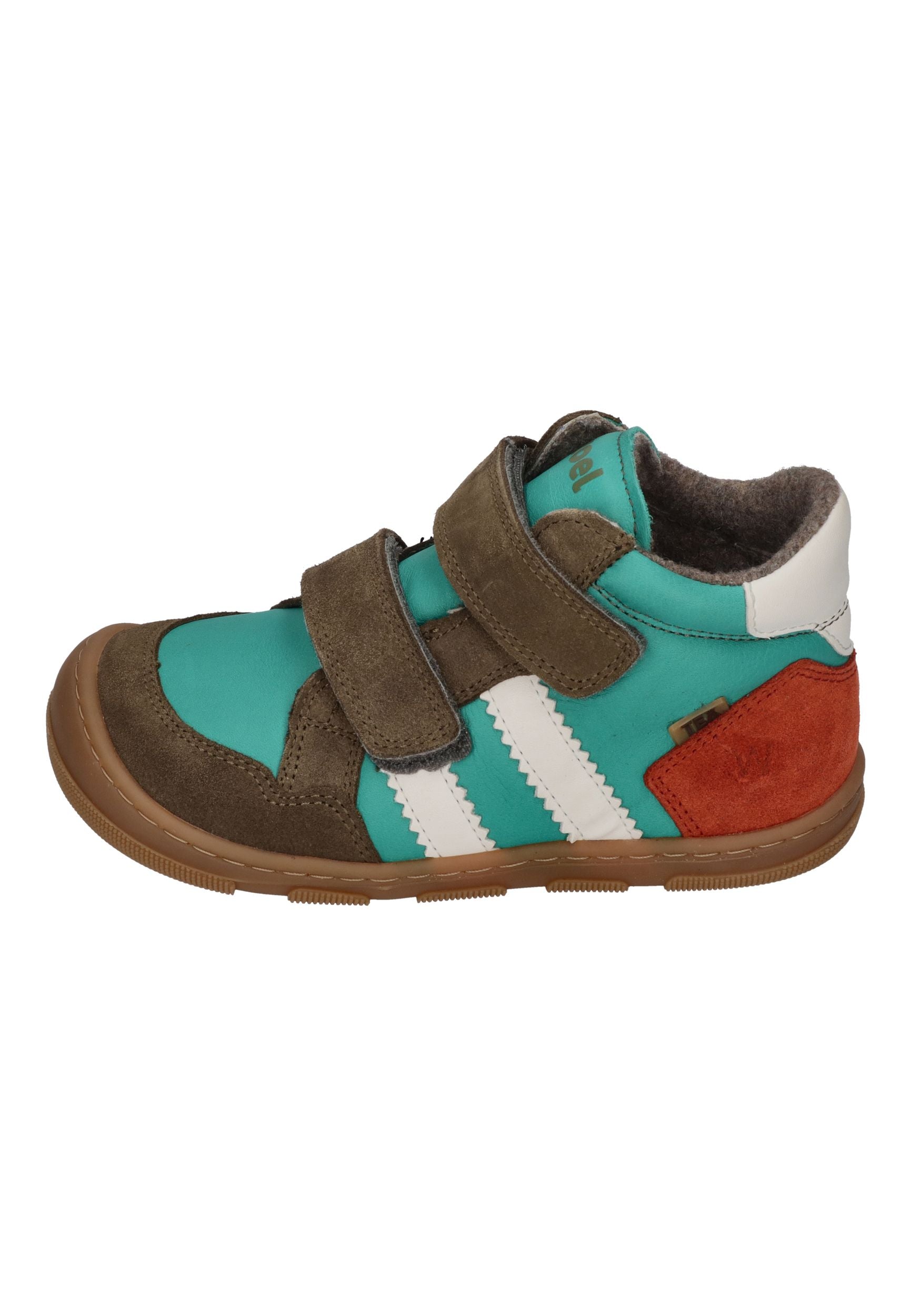 KOEL Barefoot Kinderschuhe - KALI LEATHER extra weit - green