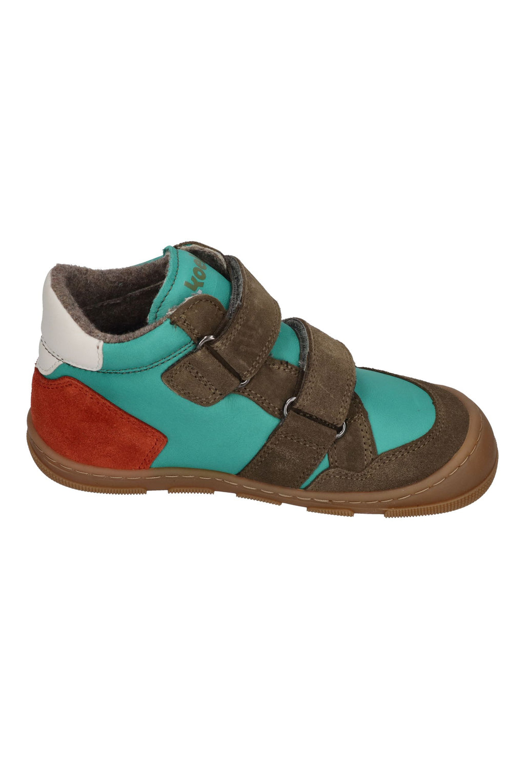 KOEL Barefoot Kinderschuhe - KALI LEATHER extra weit - green