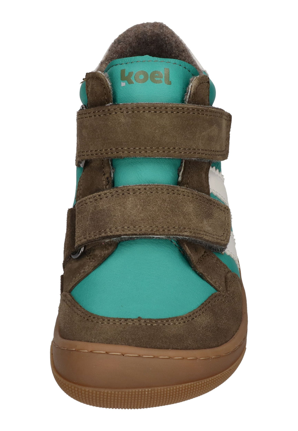 KOEL Barefoot Kinderschuhe - KALI LEATHER extra weit - green