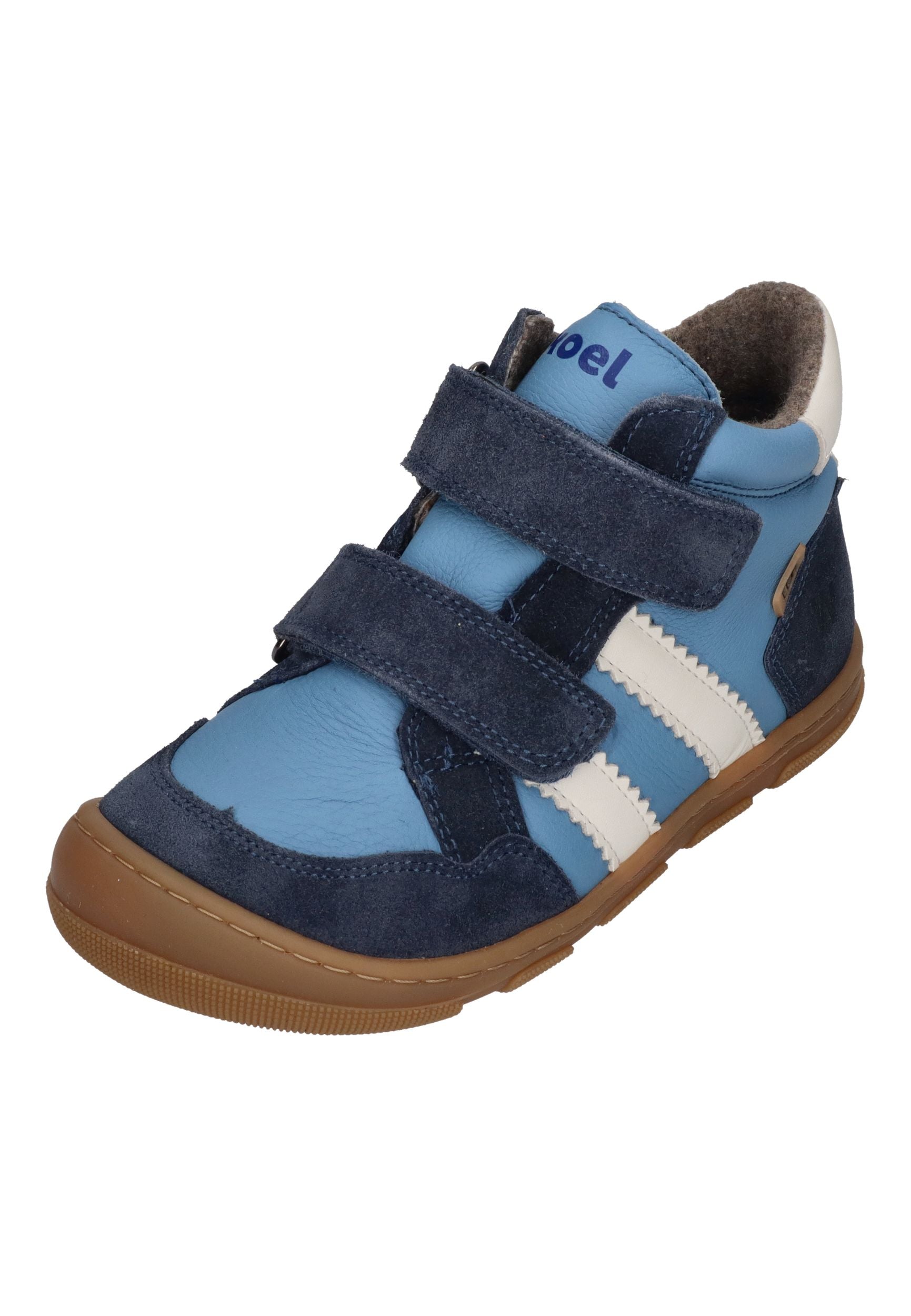 KOEL Barefoot Kinderschuhe - KALI LEATHER extra weit - jeans