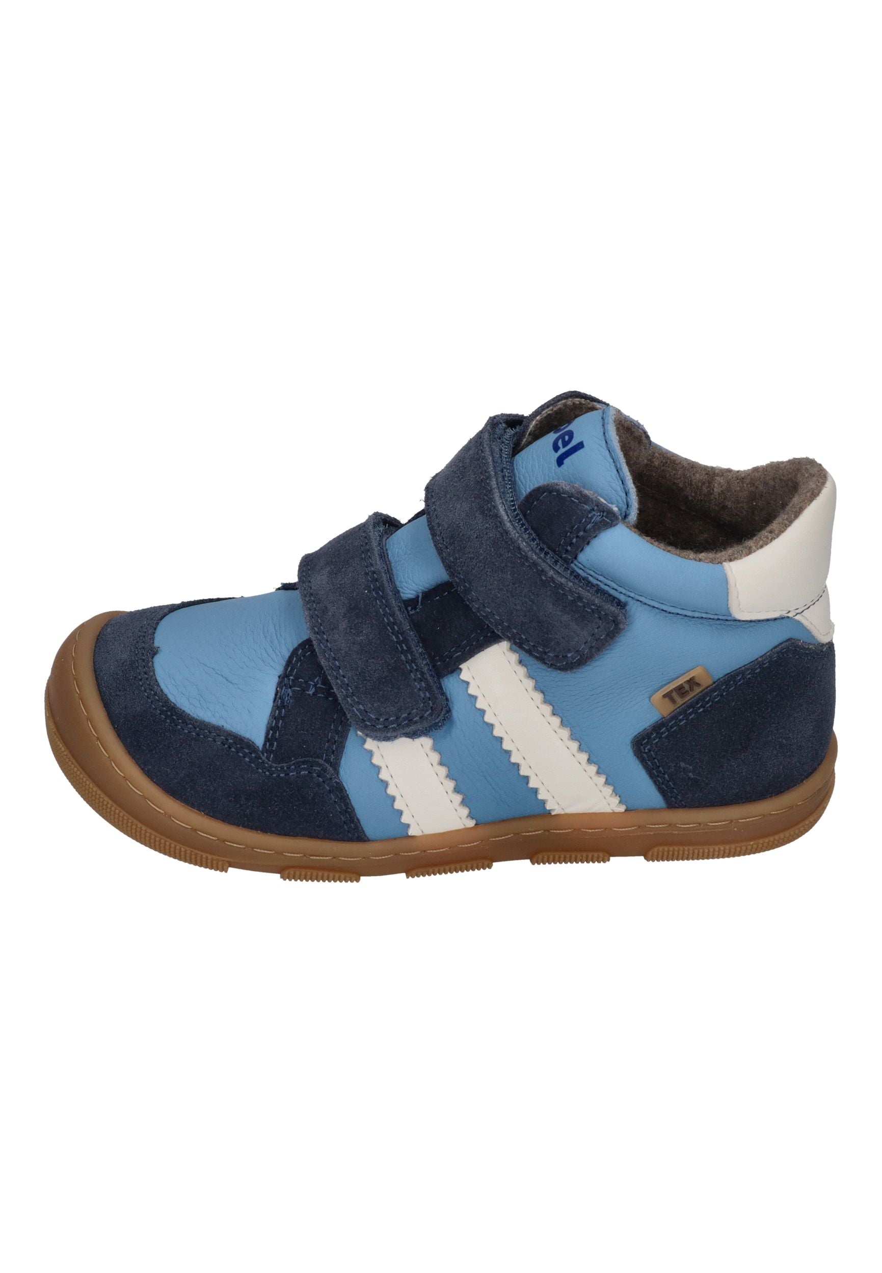 KOEL Barefoot Kinderschuhe - KALI LEATHER extra weit - jeans