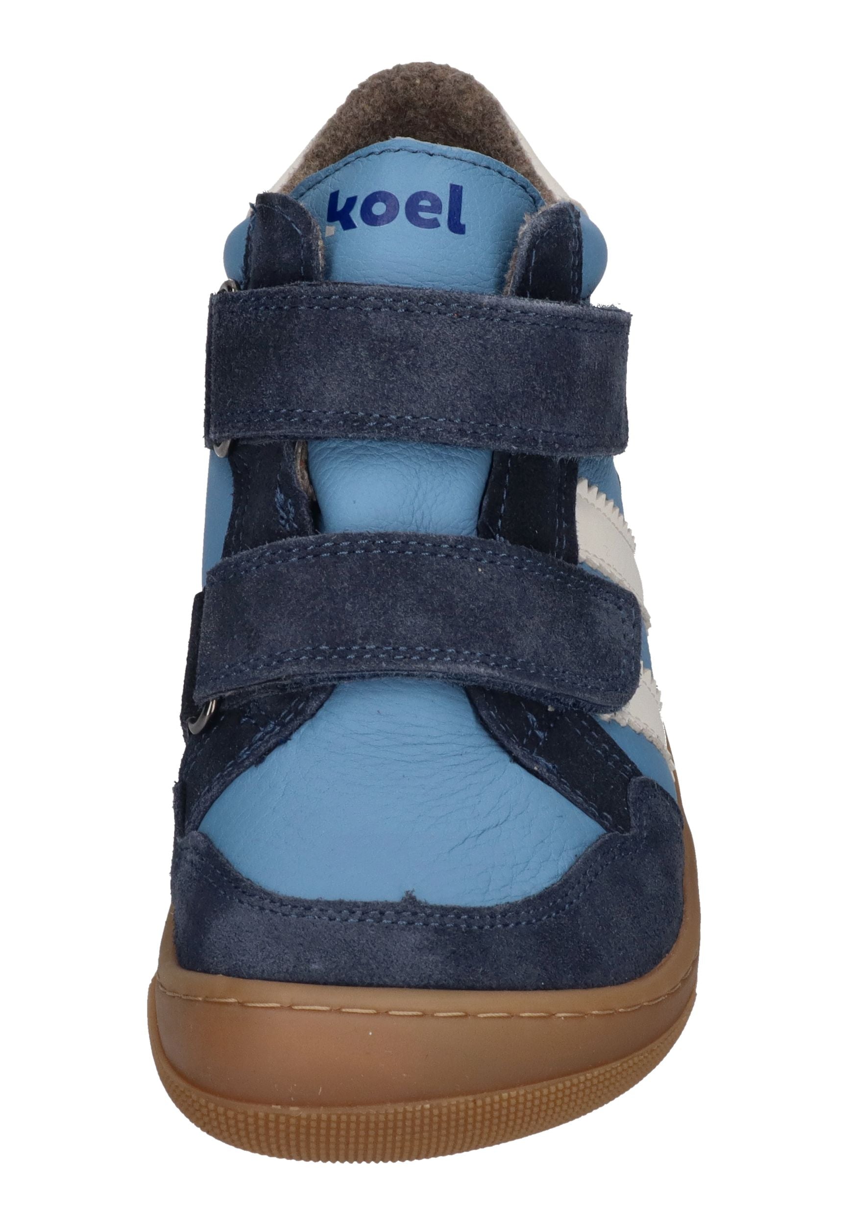 KOEL Barefoot Kinderschuhe - KALI LEATHER extra weit - jeans