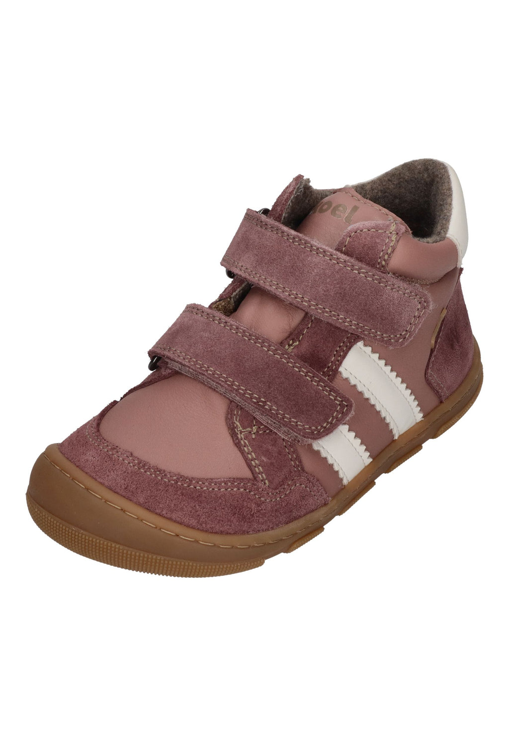 KOEL Barefoot Kinderschuhe - KALI LEATHER extra weit - old pink