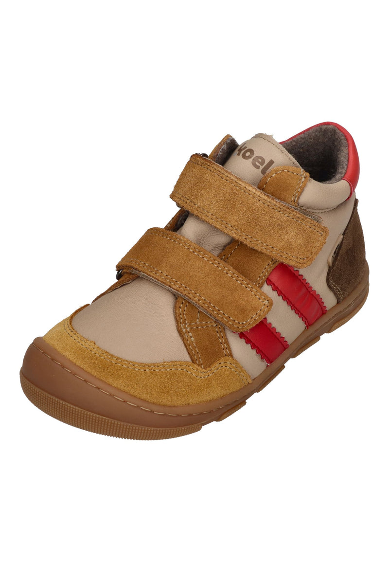 KOEL Barefoot Kinderschuhe - KALI LEATHER extra weit - taupe