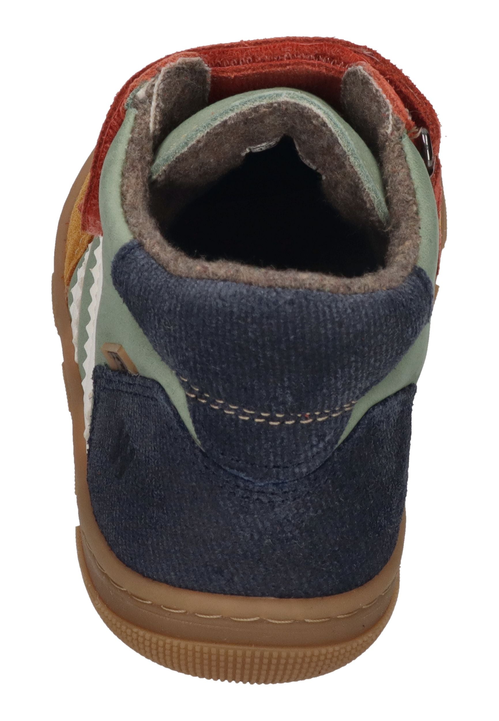 KOEL Barefoot Kinderschuhe - KALI SUEDE extra weit - green alface