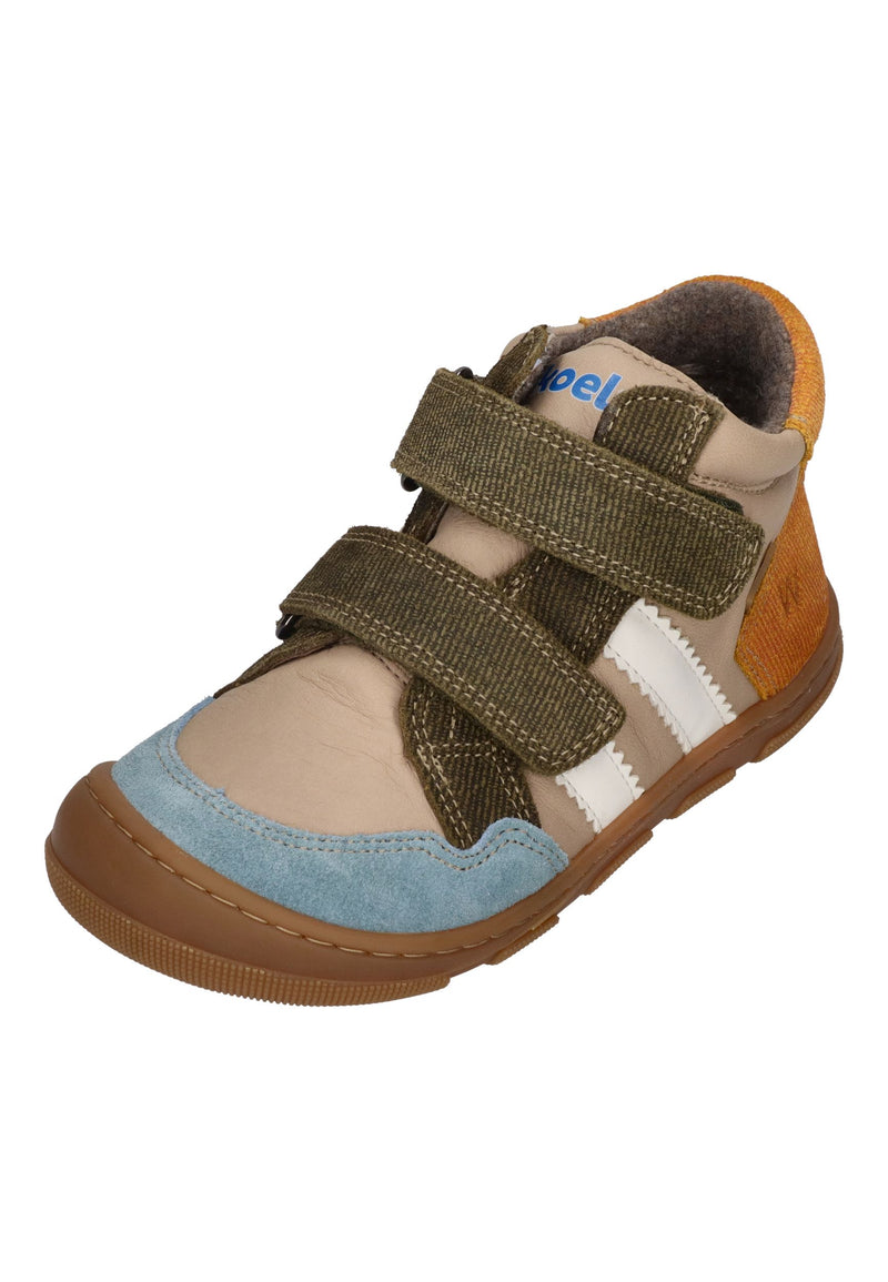KOEL Barefoot Kinderschuhe - KALI SUEDE extra weit - taupe
