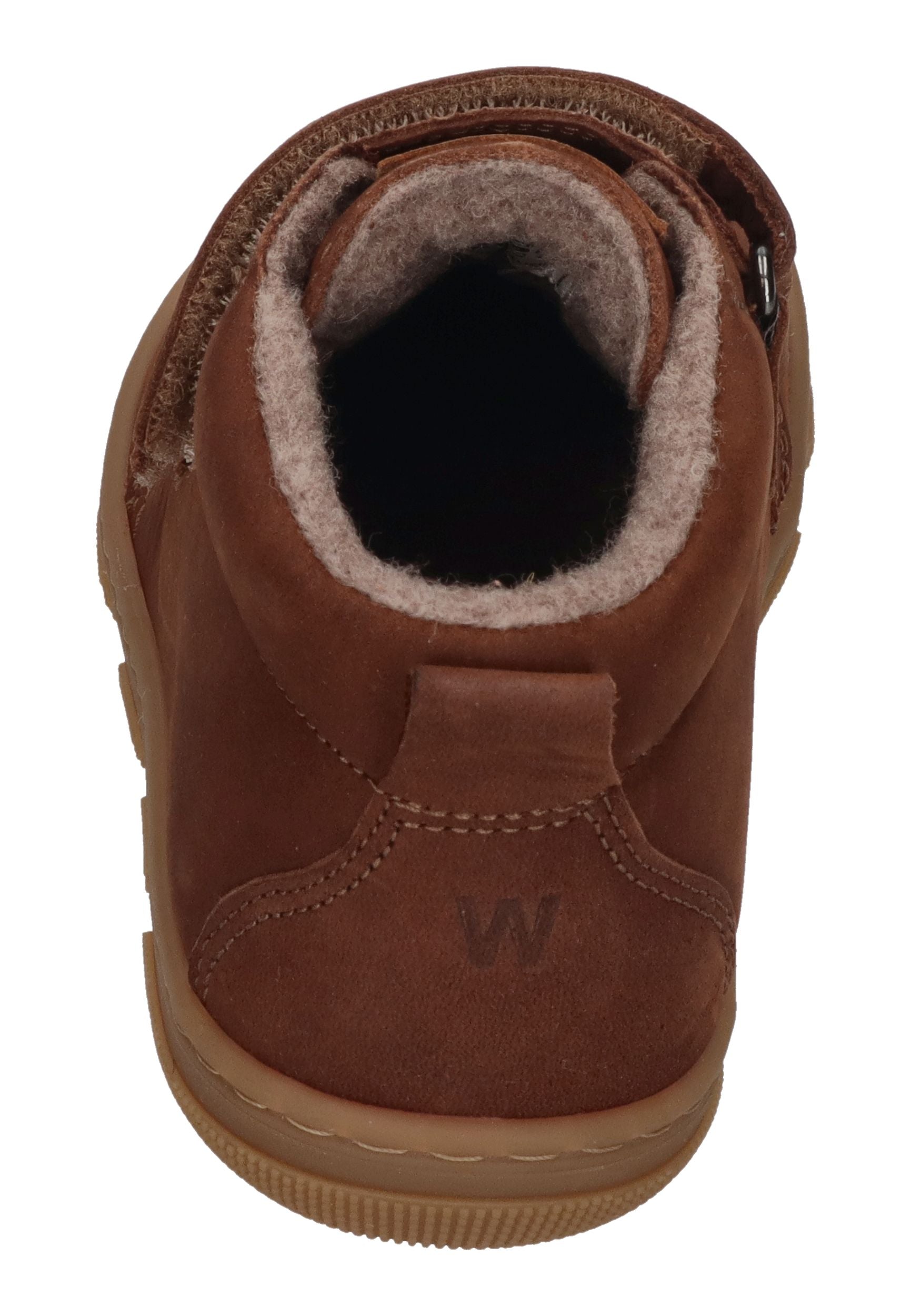 KOEL Barefoot Kinderschuhe - KARI WOOL extra weit - chocolate